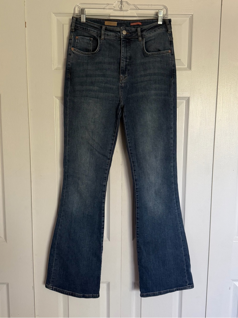 Pilcro Women's Medium Wash Flare Jeans